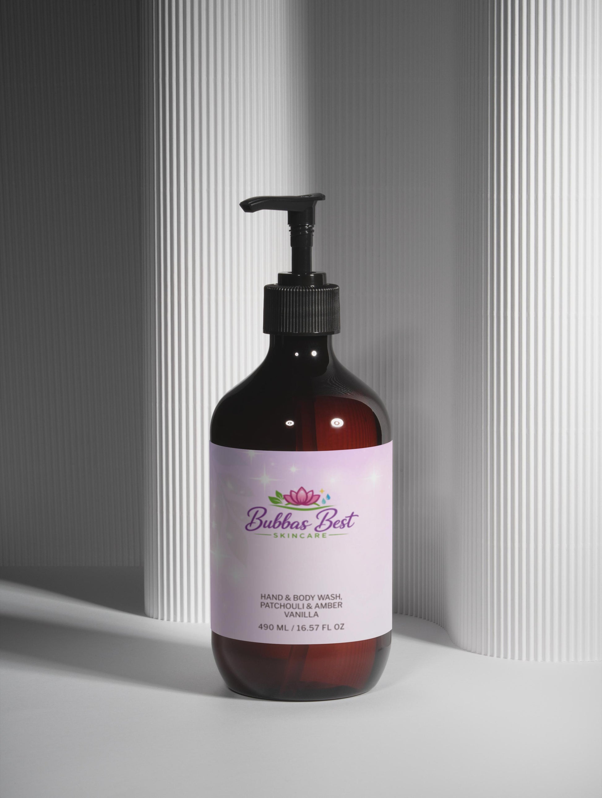 Hand & Body Wash, Patchouli & Amber Vanilla