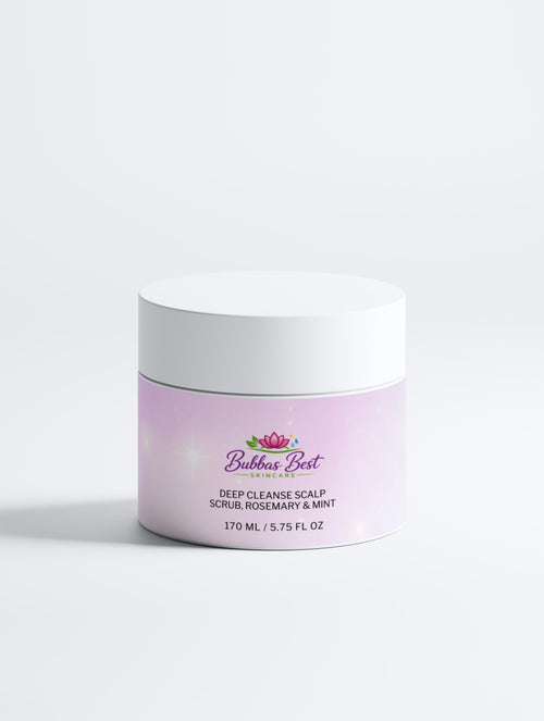 Deep Cleanse Scalp Scrub, Rosemary & Mint